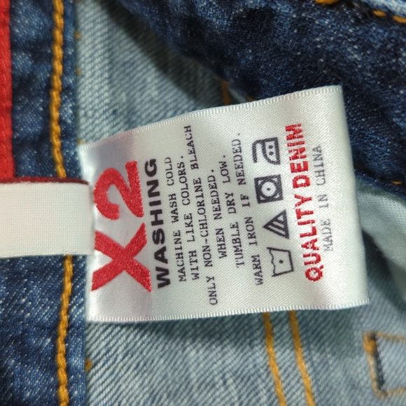 X2 WIDE LEG JEANS SIZE 8 - Picture 7 of 10